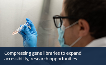 Compressing gene libraries to expand accessibility, research opportunities