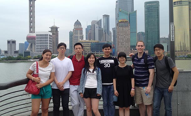 Biomedical Engineering students visit Shanghai China