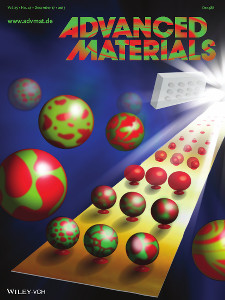 Cover of Dec 27, 2013 Advanced Materials Journal